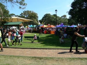 Burwood Festival tents
